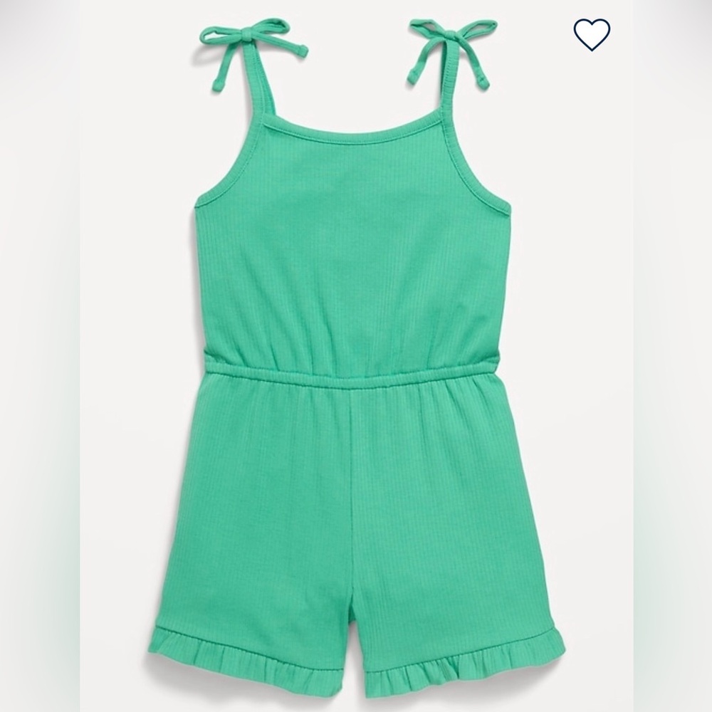 Old Navy (NWT) | Sleeveless Tie-Bow Ribbed Romper